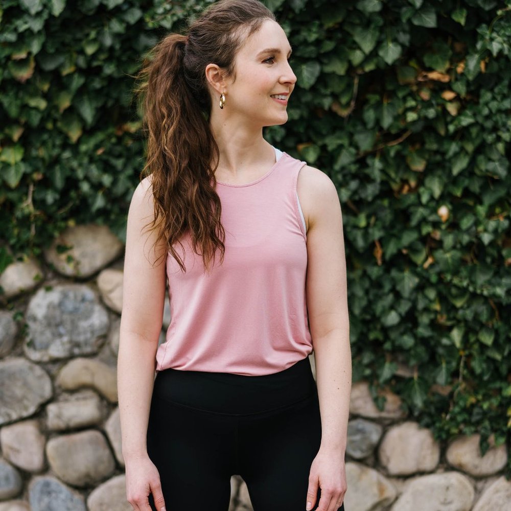 Poppy Twist Slouch Tank